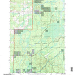 United States Geological Survey Jump River Fire Tower SW, WI (2005, 24000-Scale) digital map