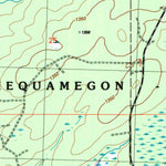 United States Geological Survey Jump River Fire Tower SW, WI (2005, 24000-Scale) digital map