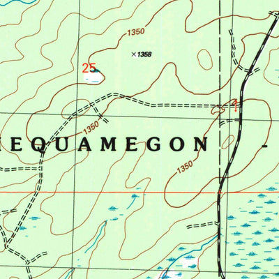 United States Geological Survey Jump River Fire Tower SW, WI (2005, 24000-Scale) digital map