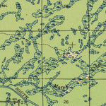 United States Geological Survey Jump River Fire Tower, WI (1945, 48000-Scale) digital map