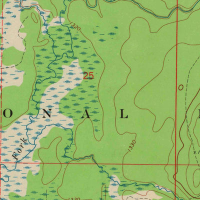 United States Geological Survey Jump River Fire Tower, WI (1970, 24000-Scale) digital map
