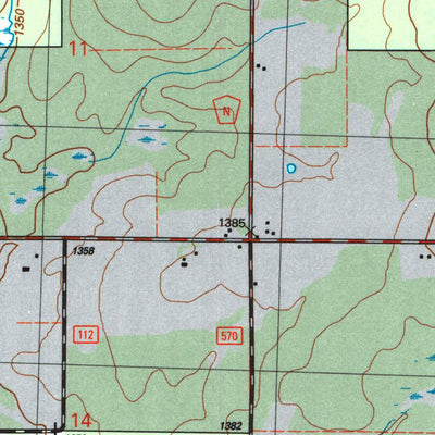 United States Geological Survey Jump River Fire Tower, WI (2005, 24000-Scale) digital map