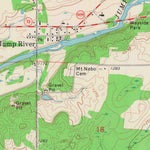 United States Geological Survey Jump River, WI (1971, 24000-Scale) digital map