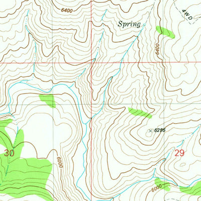 United States Geological Survey Jumpoff Hill, ID (1981, 24000-Scale) digital map