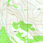 United States Geological Survey Jumpoff Hill, ID (1981, 24000-Scale) digital map