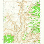 United States Geological Survey Jumpup Canyon, AZ (1957, 62500-Scale) digital map