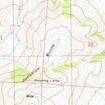 United States Geological Survey Junction Butte, CO (1980, 24000-Scale) digital map