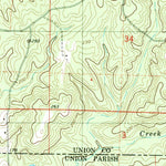 United States Geological Survey Junction City, AR-LA (1981, 24000-Scale) digital map