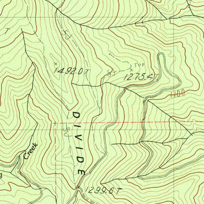 United States Geological Survey Junction City, CA (1982, 24000-Scale) digital map