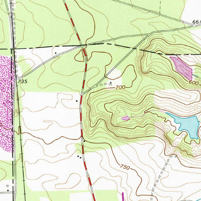 United States Geological Survey Junction City, GA (1971, 24000-Scale) digital map