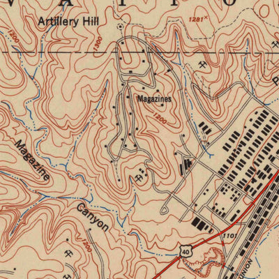 United States Geological Survey Junction City, KS (1950, 24000-Scale) digital map