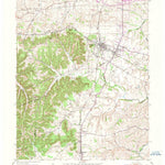 United States Geological Survey Junction City, KY (1952, 24000-Scale) digital map