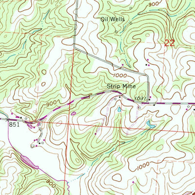 United States Geological Survey Junction City, OH (1961, 24000-Scale) digital map