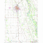 United States Geological Survey Junction City, OR (1967, 24000-Scale) digital map