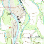 United States Geological Survey Junction City, OR (1967, 24000-Scale) digital map