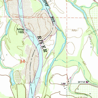 United States Geological Survey Junction City, OR (1967, 24000-Scale) digital map