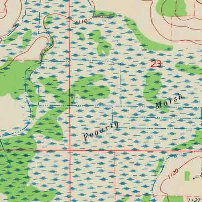 United States Geological Survey Junction City, WI (1970, 24000-Scale) digital map
