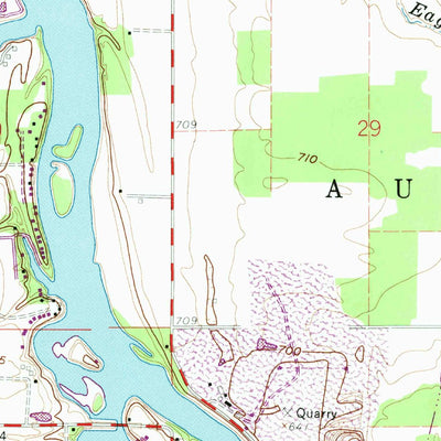 United States Geological Survey Junction, OH (1960, 24000-Scale) digital map