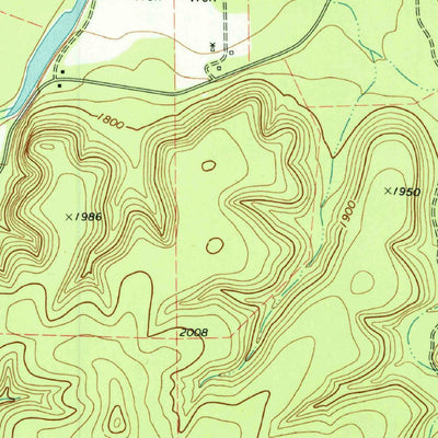 United States Geological Survey Junction, TX (1974, 24000-Scale) digital map