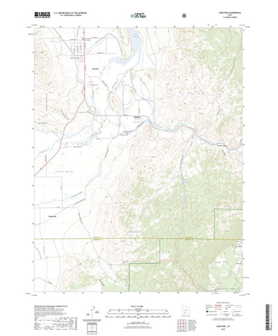 United States Geological Survey Junction, UT (2023, 24000-Scale) digital map
