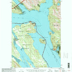 United States Geological Survey Juneau A-1, AK (1996, 63360-Scale) digital map