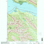 United States Geological Survey Juneau A-2, AK (1996, 63360-Scale) digital map