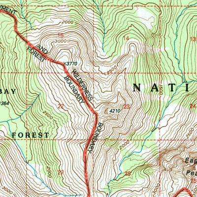 United States Geological Survey Juneau A-2, AK (1996, 63360-Scale) digital map
