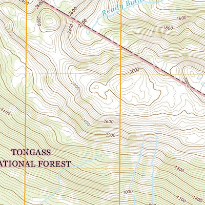 United States Geological Survey Juneau A-2 NE, AK (2021, 25000-Scale) digital map