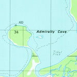 United States Geological Survey Juneau A-2 NW, AK (1986, 25000-Scale) digital map