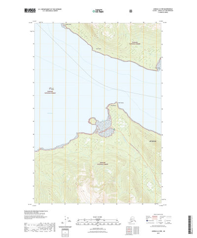 United States Geological Survey Juneau A-2 NW, AK (2021, 25000-Scale) digital map