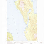 United States Geological Survey Juneau A-3, AK (1950, 63360-Scale) digital map