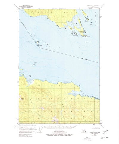 United States Geological Survey Juneau A-4, AK (1948, 63360-Scale) digital map