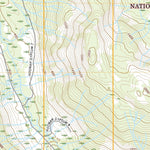 United States Geological Survey Juneau A-4 SE, AK (2021, 25000-Scale) digital map