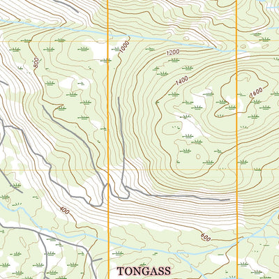 United States Geological Survey Juneau A-4 SW, AK (2021, 25000-Scale) digital map