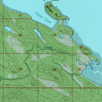 United States Geological Survey Juneau A-5, AK (1994, 63360-Scale) digital map