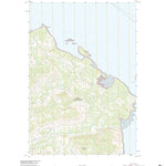 United States Geological Survey Juneau A-5 NW, AK (2021, 25000-Scale) digital map