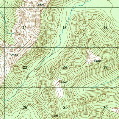 United States Geological Survey Juneau A-6, AK (1951, 63360-Scale) digital map