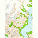 United States Geological Survey Juneau B-1, AK (1952, 63360-Scale) digital map