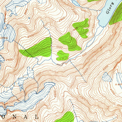 United States Geological Survey Juneau B-1, AK (1952, 63360-Scale) digital map