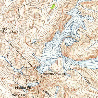 United States Geological Survey Juneau B-1, AK (1952, 63360-Scale) digital map
