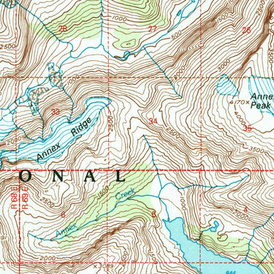 United States Geological Survey Juneau B-1, AK (1997, 63360-Scale) digital map