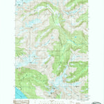 United States Geological Survey Juneau B-1 SW, AK (1986, 25000-Scale) digital map