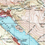 United States Geological Survey Juneau B-2, AK (1962, 63360-Scale) digital map