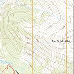 United States Geological Survey Juneau B-2 NW, AK (2021, 25000-Scale) digital map