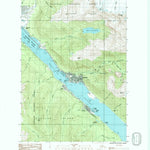 United States Geological Survey Juneau B-2 SE, AK (1986, 25000-Scale) digital map
