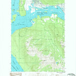 United States Geological Survey Juneau B-2 SW, AK (1986, 25000-Scale) digital map