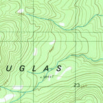United States Geological Survey Juneau B-2 SW, AK (1986, 25000-Scale) digital map
