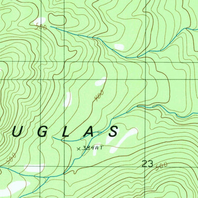 United States Geological Survey Juneau B-2 SW, AK (1986, 25000-Scale) digital map