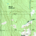 United States Geological Survey Juneau B-2 SW, AK (1986, 25000-Scale) digital map