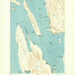 United States Geological Survey Juneau B-3, AK (1949, 62500-Scale) digital map
